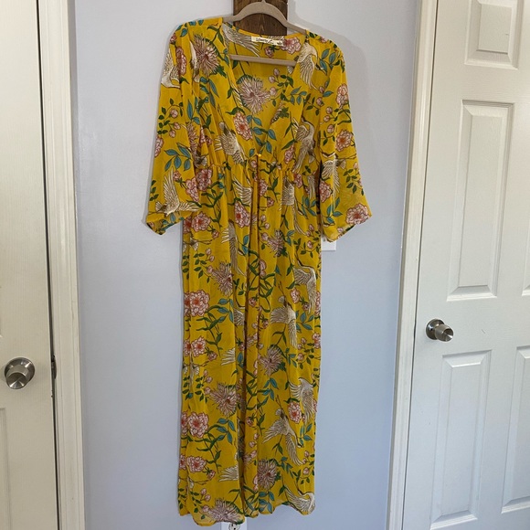 Liberty Love Sweaters - NWT Sheer floral kimono by Liberty Love SZ L